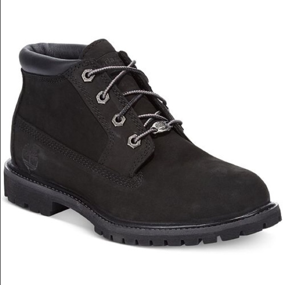Black Ankle Timberland Boots